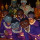 Dance Troops in traditional attire during a performance